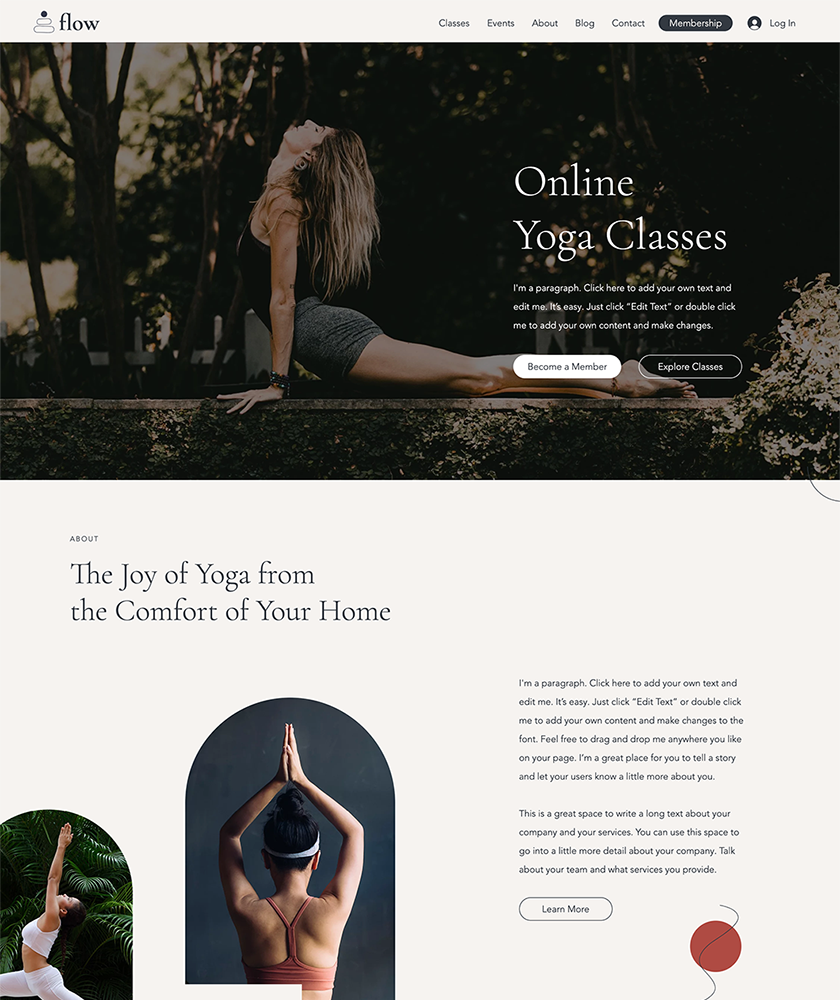 Wix Website Templates | Website Design | Atlanta